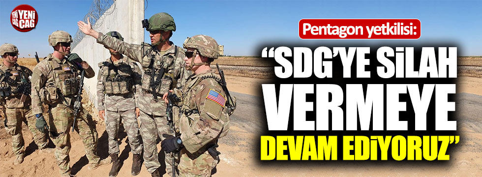 Pentagon yetkilisi: "SDG'ye silah ve araç vermeye devam ediyoruz"