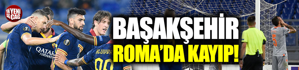 Roma Başakşehir 4-0 (Maç özeti)