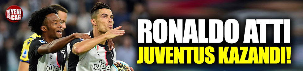 Ronaldo attı, Juventus kazandı!