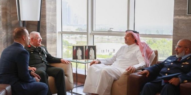 Org. Güler, Katar Savunma Bakanı'yla görüştü