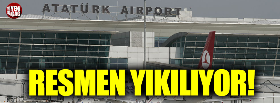 Atatürk Havalimanı için yıkım ihalesi
