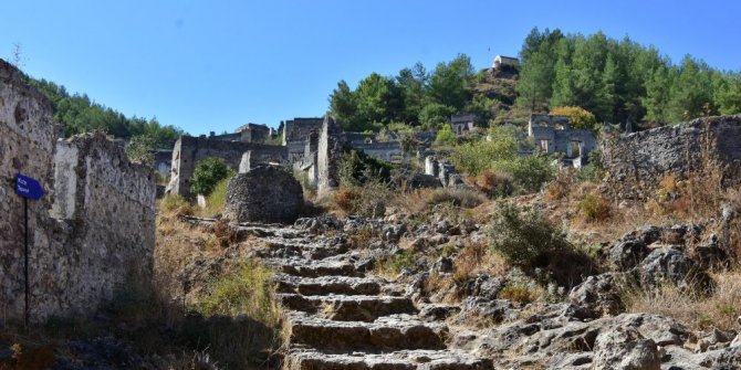 Tarihi Kayaköy'ü 'Gladyatör-2' filminin heyecanı sardı