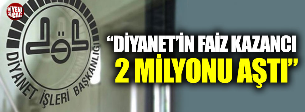 Sayıştay: "Diyanet’in faiz kazancı 2 milyonu aştı"