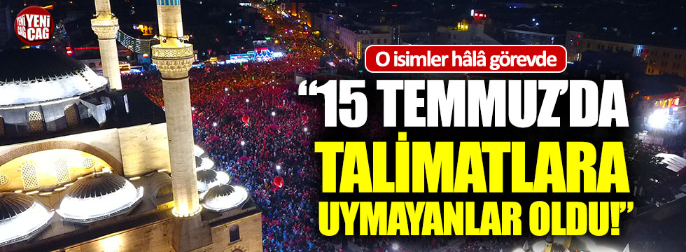 Eski AKP’li isimden 15 temmuz gecesiyle ilgili flaş sözler!