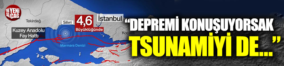 Marmara için tsunami uyarısı