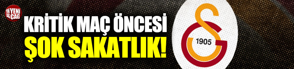 Galatasaray'a Lemina'dan kötü haber