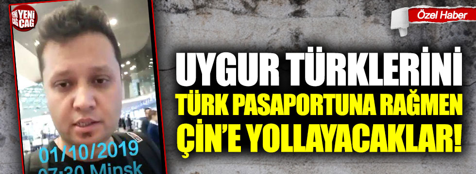 4 Uygur Türk'ü Minsk'te alıkonuldu