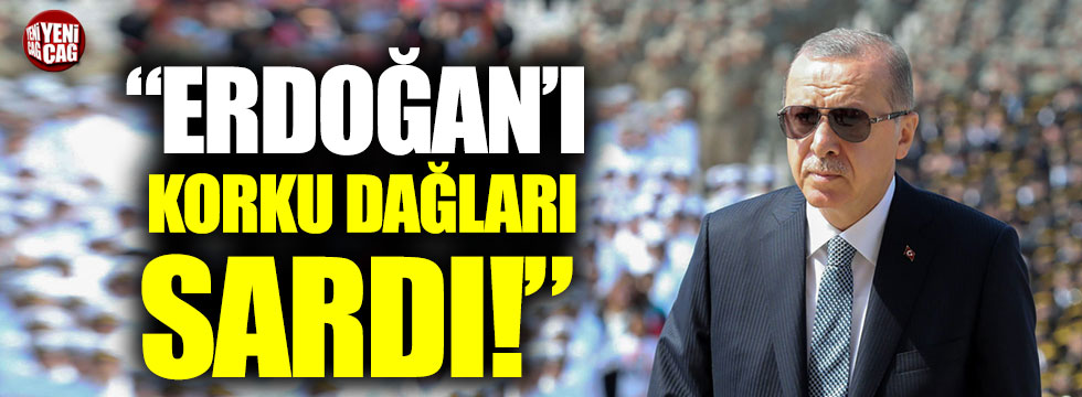 Erdoğan’ın yüzde 40 açıklamasına tepki: “Erdoğan’ı korku dağları sardı”