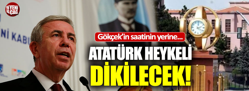 Genelkurmay kavşağına Atatürk'ün heykeli dikilecek