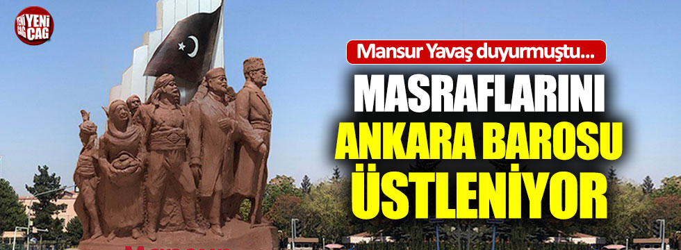 Mansur Yavaş duyurmuştu masraflarını Ankara Barosu üstleniyor