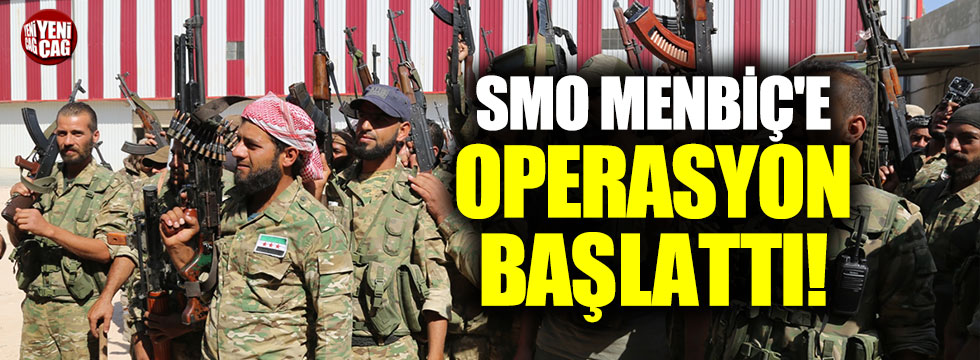 SMO Menbiç'e operasyon başlattığını duyurdu