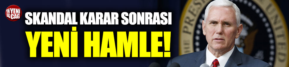 Pence: "Müzakere için Türkiye'ye geleceğim"