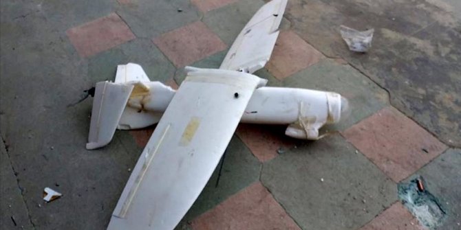 YPG/PKK'nın insansız hava aracı düşürüldü