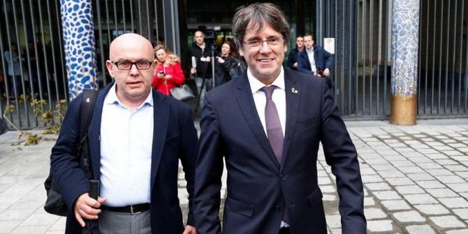 Teslim olan Katalan lider Puigdemont serbest