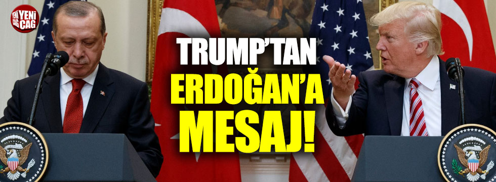 Trump: "Erdoğan'la görüştüm"