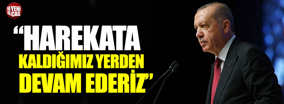 Erdoğan: “120 saat bittiğinde harekat devam eder”