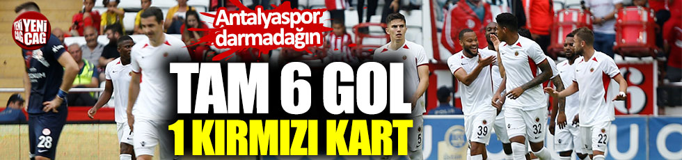 Antalyaspor 0-6 Gençlerbirliği / Maç özeti