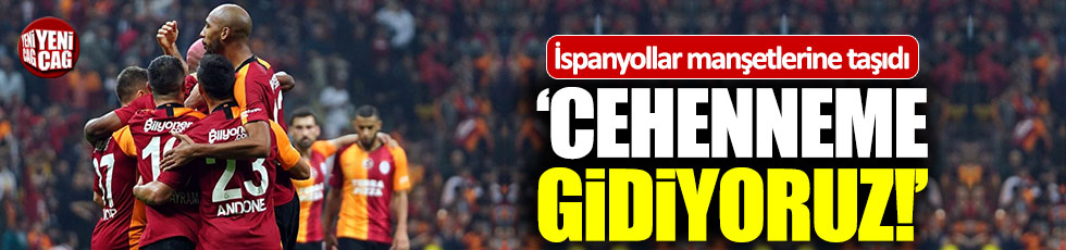 Galatasaray İspanya basınında manşetleri süsledi