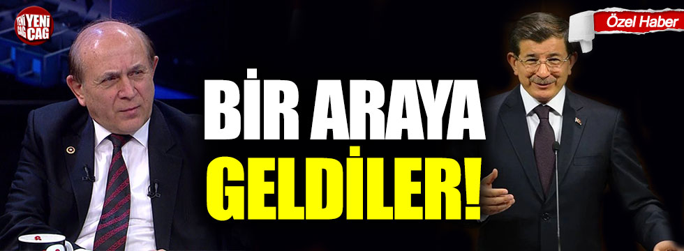 AKP'li Kuzu, Davutoğlu ile bir araya geldi