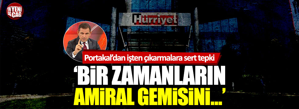 Fatih Portakal'dan Hürriyet'e tepki