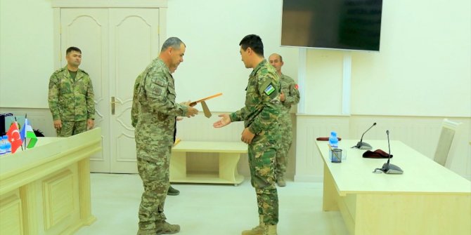 TSK'dan Özbek askerlere terörle mücadele eğitimi