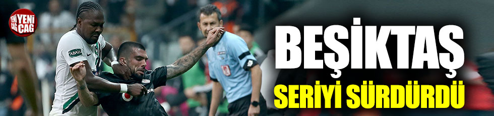Beşiktaş-Denizlispor: 1-0 (Maçın özeti)