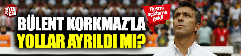 Bülent Korkmaz Antalyaspor'dan istifa etti mi?