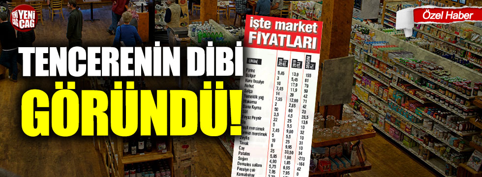 TÜİK'in enflasyonu yüzde 8,5 marketin enflasyonu yüzde 21
