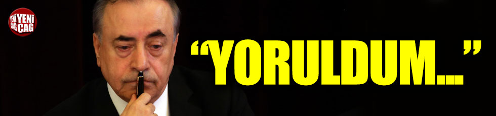 Mustafa Cengiz: 'Yoruldum'