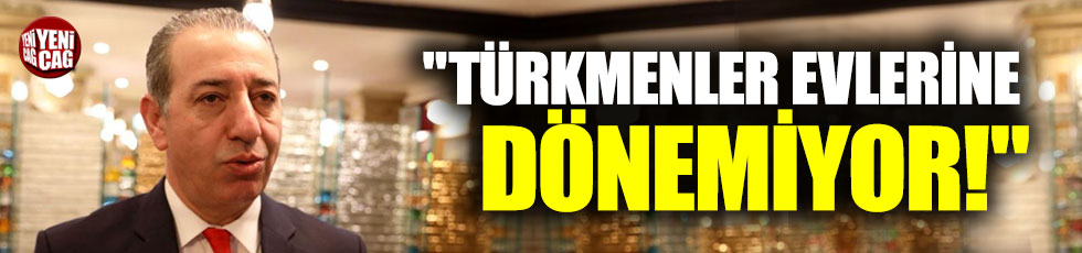 Irak Türkmen Cephesi IKBY Sorumlusu Maruf: Türkmenler evlerine dönemiyorlar