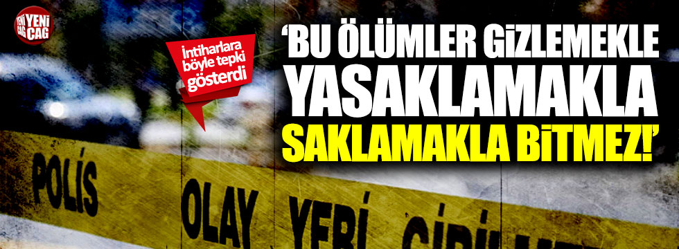 İYİ Partili Lütfü Türkkan'dan intiharlarla ilgili açıklama