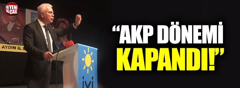Koray Aydın: “AKP dönemi kapandı”