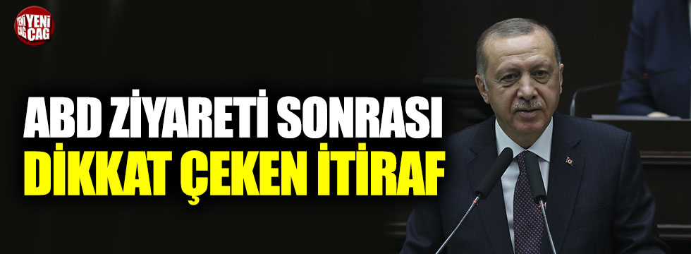 Erdoğan’dan ABD itirafı: “İlişkilerimize kökten bir çözüm getiremedik”