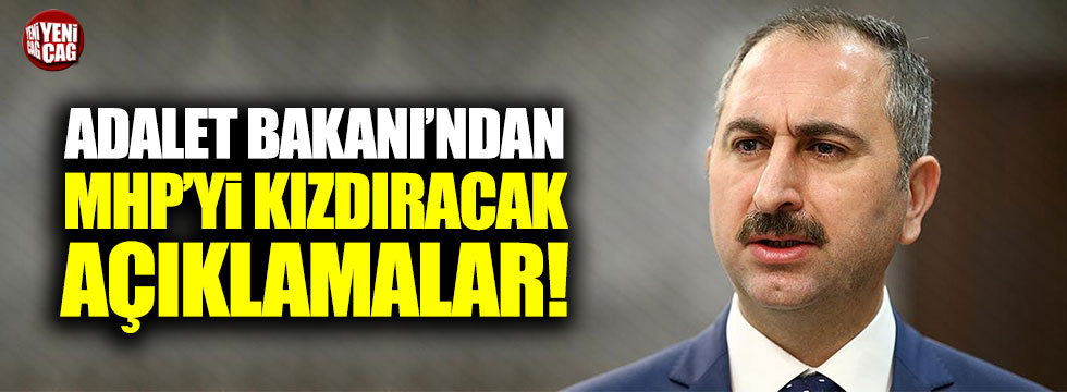 Adalet Bakanı Abdülhamit Gül'den MHP'yi kızdıracak af açıklaması