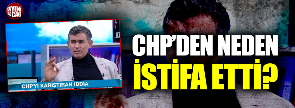Metin Feyzioğlu’ndan CHP’den istifa açıklaması