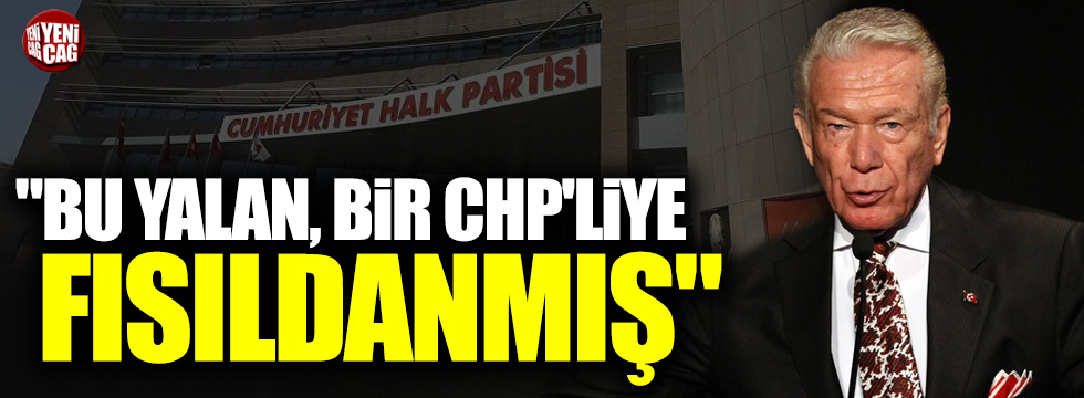 Uğur Dündar: "Bu yalan bir CHP'liye fısıldanmış"