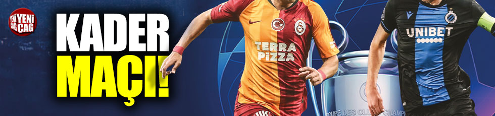 Galatasaray, Club Brugge ile kader maçına çıkıyor