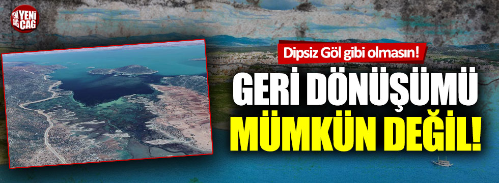 Dipsiz Göl gibi olması: Beyşehir Gölü’nde büyük tehlike!