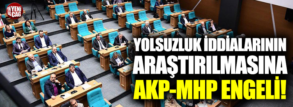 Üsküdar’da yolsuzluk iddialarının araştırılmasına AKP-MHP engeli