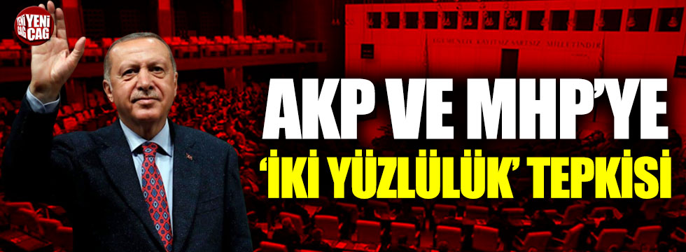 Fahrettin Yokuş'tan AKP ve MHP'ye 'iki yüzlülük' tepkisi