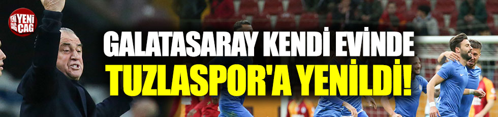 Galatasaray - Tuzlaspor 0-2 (Maç özeti)