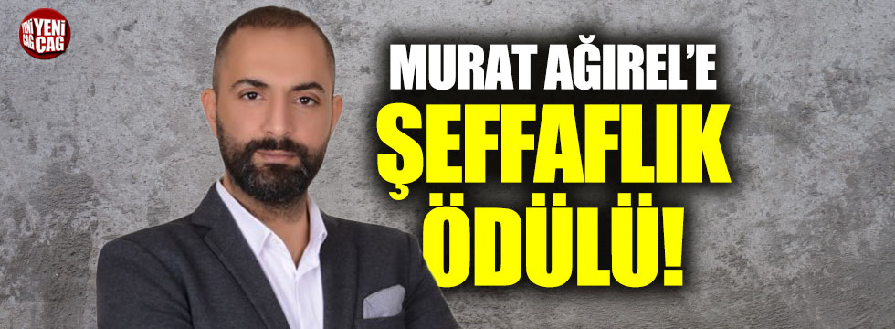 Yeniçağ yazarı Murat Ağırel'e büyük onur
