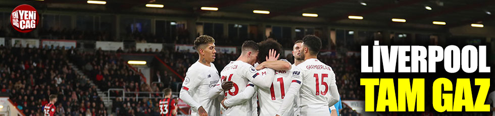 Liverpool tam gaz!