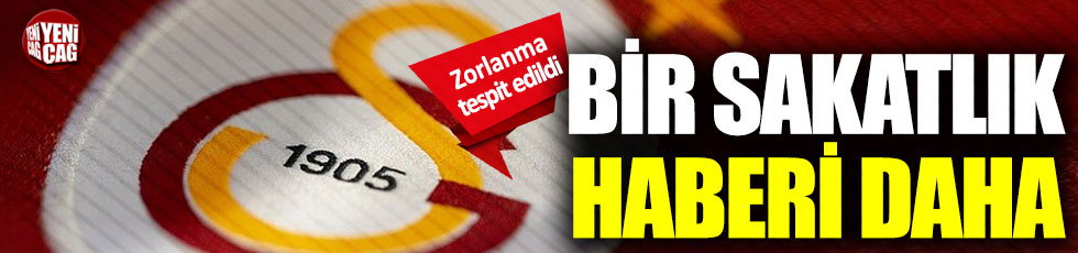 Galatasaray'a bir kötü haber daha! Şimdide Adem Büyük...