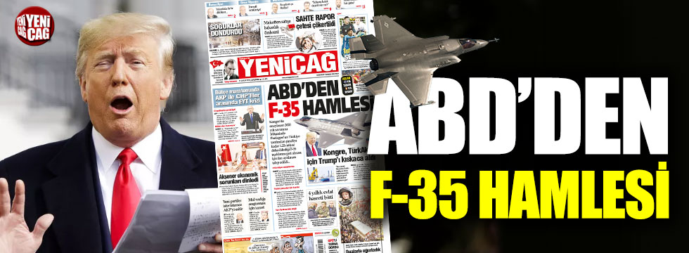 ABD, Türkiye'ye sattığı F-35'leri geri alacak