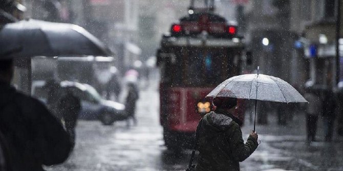 Marmara için yağmur ve sağanak uyarısı