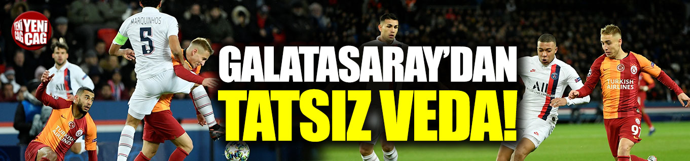 PSG-Galatasaray 5-0 (Maç Özeti)