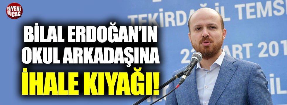 Bilal Erdoğan’ın arkadaşına İBB’den ihale!