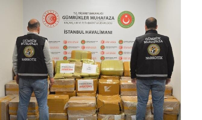İstanbul Havalimanı'nda rekor miktarda uyuşturucu ele geçirildi
