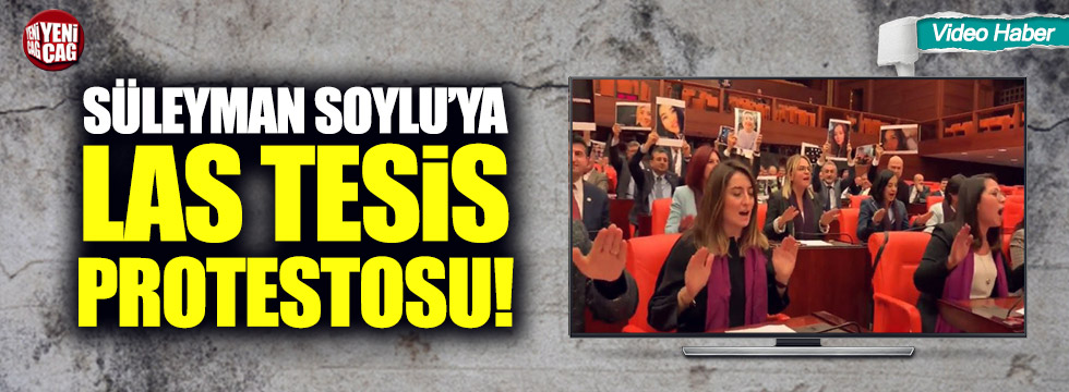 Süleyman Soylu'ya Las Tesis protestosu!